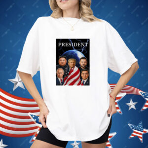 Trump Putin Zelenskyy Kim Jong-un Xi Jinping Global Shirt