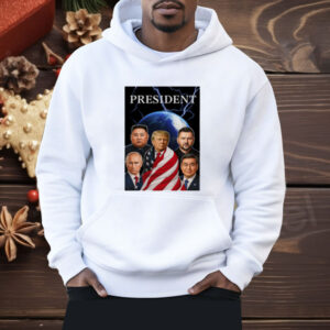 Trump Putin Zelenskyy Kim Jong-un Xi Jinping Global Shirt