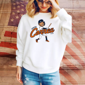 Carlos Correa: Houston Caricature Tee Shirt