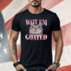 Cat Brainrot Wait I'm Goated Cat Meme Saying Shirt