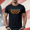 Waylon Jennings Silver Flying Shirt