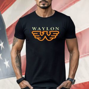 Waylon Jennings Silver Flying Shirt