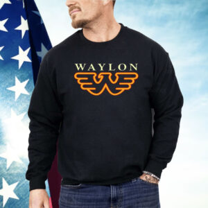 Waylon Jennings Silver Flying Shirt