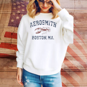 Aerosmith Boston MA Lobster Tee Shirt
