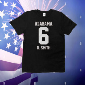 Alabama Football DeVonta Smith 6 T-Shirt