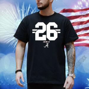 Alabama Football Jam Miller 26 Stripe Shirt