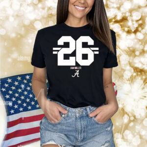 Alabama Football Jam Miller 26 Stripe Shirt