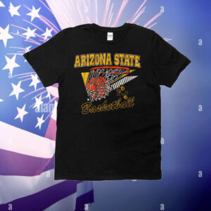 Arizona State Basketball Retro Swish T-Shirt