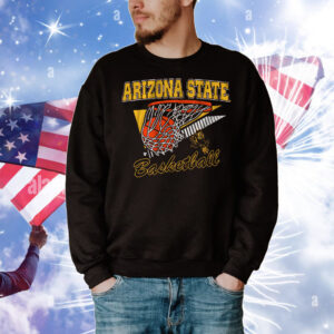 Arizona State Basketball Retro Swish T-Shirt