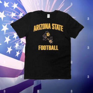 Arizona State Football Sparky Logo T-Shirt