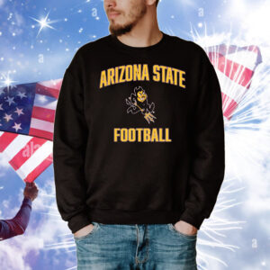 Arizona State Football Sparky Logo T-Shirt