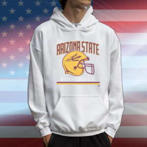 Arizona State Football Vintage Helmet T-Shirt