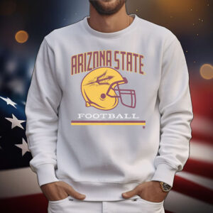 Arizona State Football Vintage Helmet T-Shirt