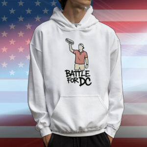 Battle for DC sandwich protest graffiti style graphic T-Shirt