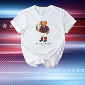 Bear Crystal Pakace FA Cup Winners 2025 T-Shirt