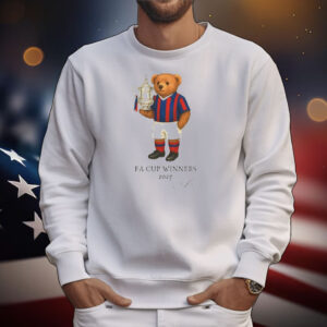 Bear Crystal Pakace FA Cup Winners 2025 T-Shirt