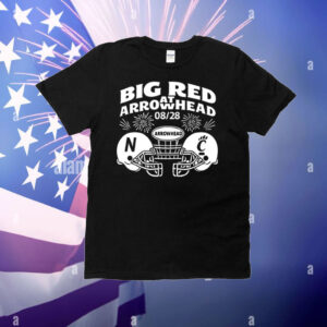 Big Red Arrowhead Football Nebraska Vs Cincinnati 08-28 T-Shirt