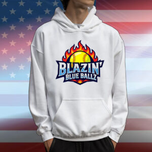 Blazin Blue Ballz Softball T-Shirt