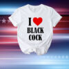 Bryce Hall Wearing I Love Black Cock T-Shirt