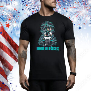 Cal Raleigh Home Run King Of Catchers Tee Shirt