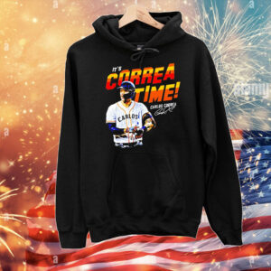 Carlos Correa Houston Astros it’s Correa time in Houston T-Shirt