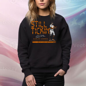 Carlos Correa: Still Tickin' Tee Shirt