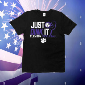 Clemson Just Dink It Pickleball T-Shirt