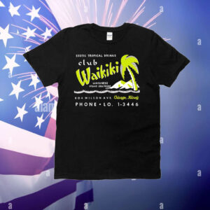 Club Waikiki Chicago IL Tiki Bar T-Shirt