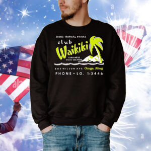 Club Waikiki Chicago IL Tiki Bar T-Shirt