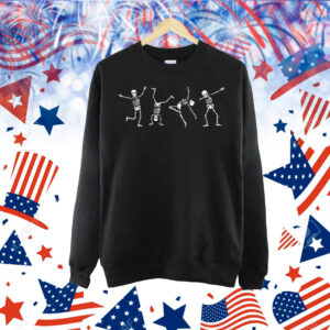 Dancing Skeleton Fuck Trump Halloween Shirt