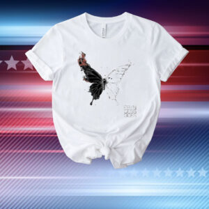 Princess Goes Butterfly Diagram T-Shirt