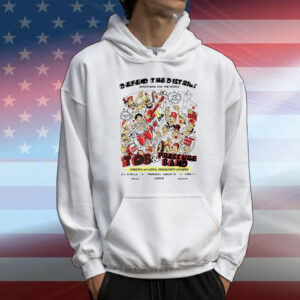Defend The District go-go Tob and Pressure Band cartoon T-Shirt