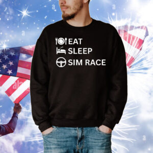Eat sleep sim race T-Shirt