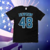 Gavin Newsom 2028 for President Election Campaign Newsom 48 T-Shirt