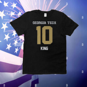 Georgia Tech Football Haynes King 10 T-Shirt