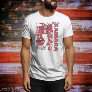 Indiana Football Mikail Kamara 90s Style Tee Shirt