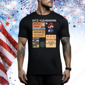 Into Yuehananna Super Mario Bros Tee Shirt