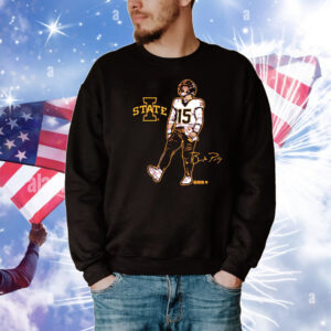 Iowa State Football Brock Purdy Superstar Pose T-Shirt