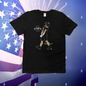 Iowa State Football Rocco Becht Superstar Pose T-Shirt