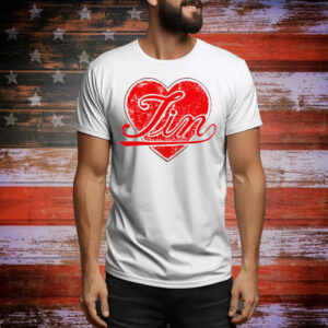 Jin Kim Seokjin Heart BTS Ringer Tee Shirt