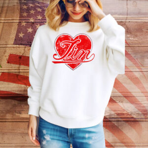 Jin Kim Seokjin Heart BTS Ringer Tee Shirt