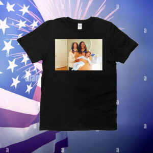 Katie Lou Samuelson wearing Nneka Ogwumike and Skylar Diggins-Smith hug baby Gabby Williams T-Shirt