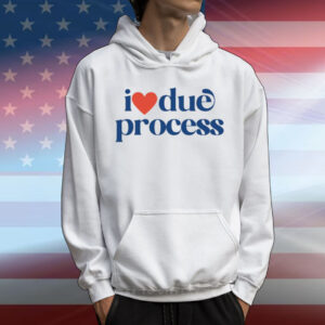 Katie Phang Wearing I Love Due Process T-Shirt