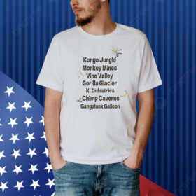 Kongo jungle monkey mines vine valley Gorilla glacier Shirt
