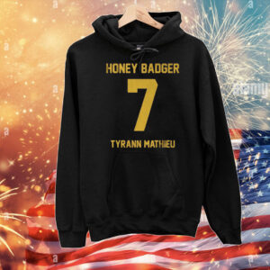 LSU Football Tyrann Mathieu Honey Badger 7 T-Shirt