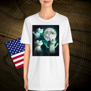 Lizard Lizard Lizard Meme Moon T-Shirt