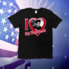 Louise Verneuil Wearing Alex Turner I Love My Boyfriend T-Shirt