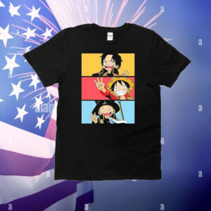 Luffy One Piece Straw Hat Pirates Manga Anime T-Shirt