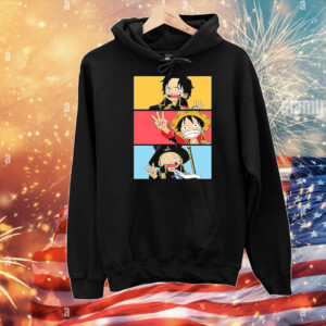 Luffy One Piece Straw Hat Pirates Manga Anime T-Shirt