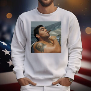 Maradona smoking cigar T-Shirt